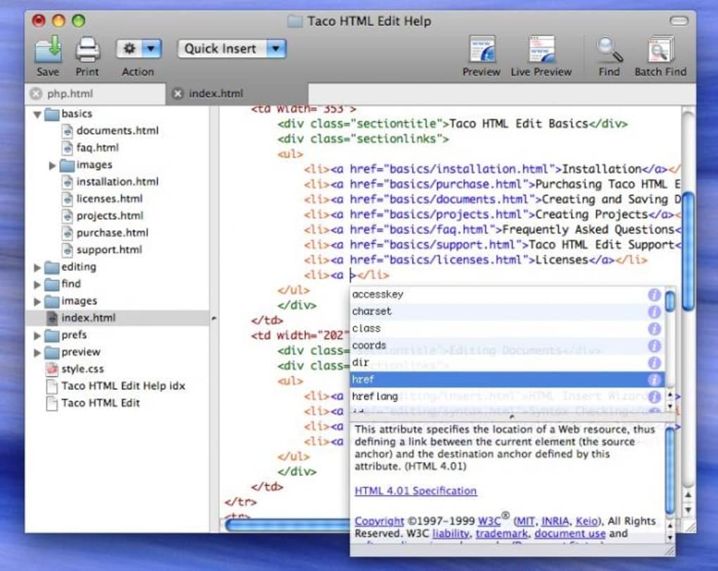 Html Software For Mac Free Download